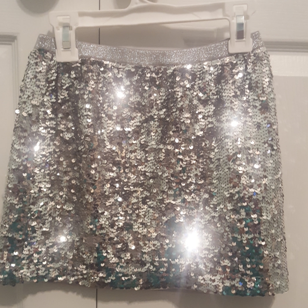 Gap Kids sequence skirt, fully lined, sz M/8-9